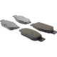 Purchase Top-Quality Front Ceramic Pads by CENTRIC PARTS - 103.08050 pa3