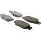 Purchase Top-Quality Front Ceramic Pads by CENTRIC PARTS - 103.08050 pa7