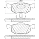 Purchase Top-Quality Plaquettes avant en céramique par CENTRIC PARTS - 103.08430 pa3