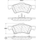 Purchase Top-Quality Plaquettes avant en céramique par CENTRIC PARTS - 103.08570 pa2