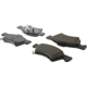 Purchase Top-Quality Front Ceramic Pads by CENTRIC PARTS - 103.08570 pa5
