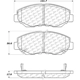 Purchase Top-Quality CENTRIC PARTS - 103.09140 - Front Ceramic Pads pa1