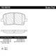 Purchase Top-Quality CENTRIC PARTS - 103.09230 - Front Disc Brake Pad Set pa1