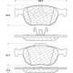 Purchase Top-Quality Front Ceramic Pads by CENTRIC PARTS - 103.09700 pa2