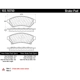 Purchase Top-Quality Plaquettes avant en céramique par CENTRIC PARTS - 103.10750 pa2