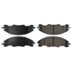 Purchase Top-Quality Front Ceramic Pads by CENTRIC PARTS - 103.13390 pa7
