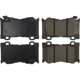 Purchase Top-Quality Front Ceramic Pads by CENTRIC PARTS - 103.13460 pa1