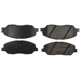 Purchase Top-Quality Front Ceramic Pads by CENTRIC PARTS - 103.13840 pa10