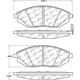 Purchase Top-Quality Plaquettes avant en céramique  by CENTRIC PARTS - 103.15900 pa1