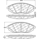 Purchase Top-Quality Plaquettes avant en céramique  by CENTRIC PARTS - 103.15900 pa7