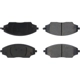Purchase Top-Quality CENTRIC PARTS - 103.17020 - Front Ceramic Pad Set pa3