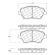 Purchase Top-Quality CENTRIC PARTS - 103.17300 - Disc Brake Pad pa5