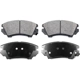 Purchase Top-Quality DURAGO - BP1404C - Front Disc Brake Pad Set pa1
