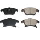 Purchase Top-Quality DURAGO - BP1653C - Front Disc Brake Pad Set pa1