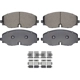Purchase Top-Quality Front Ceramic Pads by DURAGO - BP2074C pa1