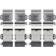 Purchase Top-Quality Front Ceramic Pads by DURAGO - BP2074C pa3