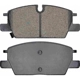 Purchase Top-Quality Front Ceramic Pads by DURAGO - BP2345C pa2