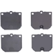 Purchase Top-Quality Front Ceramic Pads by DYNAMIC FRICTION COMPANY - 1551-0114-00 pa8