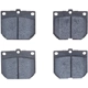 Purchase Top-Quality Front Ceramic Pads by DYNAMIC FRICTION COMPANY - 1551-0114-00 pa9