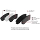 Purchase Top-Quality Front Ceramic Pads by DYNAMIC FRICTION COMPANY - 1551-0245-00 pa9