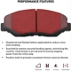 Purchase Top-Quality Front Ceramic Pads by DYNAMIC FRICTION COMPANY - 1551-0369-00 pa8