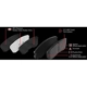 Purchase Top-Quality Front Ceramic Pads by DYNAMIC FRICTION COMPANY - 1551-0530-00 pa10