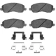 Purchase Top-Quality Front Ceramic Pads by DYNAMIC FRICTION COMPANY - 1551-0866-01 pa1