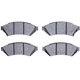 Purchase Top-Quality Front Ceramic Pads by DYNAMIC FRICTION COMPANY - 1551-1075-00 pa8