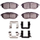 Purchase Top-Quality Front Ceramic Pads by DYNAMIC FRICTION COMPANY - 1551-1078-01 pa1