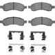 Purchase Top-Quality Front Ceramic Pads by DYNAMIC FRICTION COMPANY - 1551-1169-11 pa1