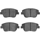 Purchase Top-Quality Front Ceramic Pads by DYNAMIC FRICTION COMPANY - 1551-1444-01 pa3