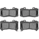 Purchase Top-Quality Front Ceramic Pads by DYNAMIC FRICTION COMPANY - 1551-1802-00 pa8