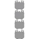 Purchase Top-Quality Front Ceramic Pads by DYNAMIC FRICTION COMPANY - 1551-1868-00 pa16