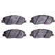Purchase Top-Quality Front Ceramic Pads by DYNAMIC FRICTION COMPANY - 1551-1917-00 pa9