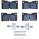 Purchase Top-Quality DYNAMIC FRICTION COMPANY - 1551-2173-01 - Disc Brake Pads pa2