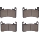 Purchase Top-Quality DYNAMIC FRICTION COMPANY - 1551-2418-00 - Front Disc Brake Pads pa1