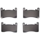 Purchase Top-Quality DYNAMIC FRICTION COMPANY - 1551-2418-00 - Front Disc Brake Pads pa2