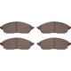 Purchase Top-Quality Front Ceramic Pads by DYNAMIC FRICTION COMPANY - 1551-2436-00 pa1