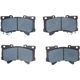 Purchase Top-Quality DYNAMIC FRICTION COMPANY - 1551-2442-01 - Disc Brake Pads pa1