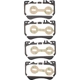 Purchase Top-Quality Front Ceramic Pads by DYNAMIC FRICTION COMPANY - 1551-2456-00 pa1