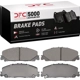 Purchase Top-Quality Front Ceramic Pads by DYNAMIC FRICTION COMPANY - 1551-2477-00 pa1