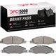 Purchase Top-Quality DYNAMIC FRICTION COMPANY - 1551-2514-00 - Front Ceramic Pads pa4