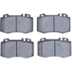 Purchase Top-Quality Front Ceramic Pads by DYNAMIC FRICTION COMPANY - 1552-0847-00 pa9