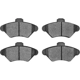 Purchase Top-Quality Front Ceramic Pads by DYNAMIC FRICTION COMPANY - 1600-0600-00 pa6