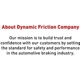 Purchase Top-Quality Front Ceramic Pads by DYNAMIC FRICTION COMPANY - 1600-0740-00 pa6