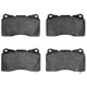 Purchase Top-Quality Front Ceramic Pads by DYNAMIC FRICTION COMPANY - 1600-1001-00 pa6