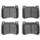 Purchase Top-Quality Front Ceramic Pads by DYNAMIC FRICTION COMPANY - 1600-1121-00 pa6