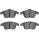Purchase Top-Quality Front Ceramic Pads by DYNAMIC FRICTION COMPANY - 1600-1241-00 pa6