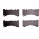 Purchase Top-Quality Front Ceramic Pads by DYNAMIC FRICTION COMPANY - 1600-1910-00 pa6