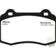 Purchase Top-Quality Front Ceramic Pads by EBC BRAKE - DP31788C pa10